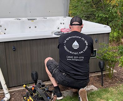 Une pompe défectueuse a été retiré et remplacé par une nouvelle pompe.